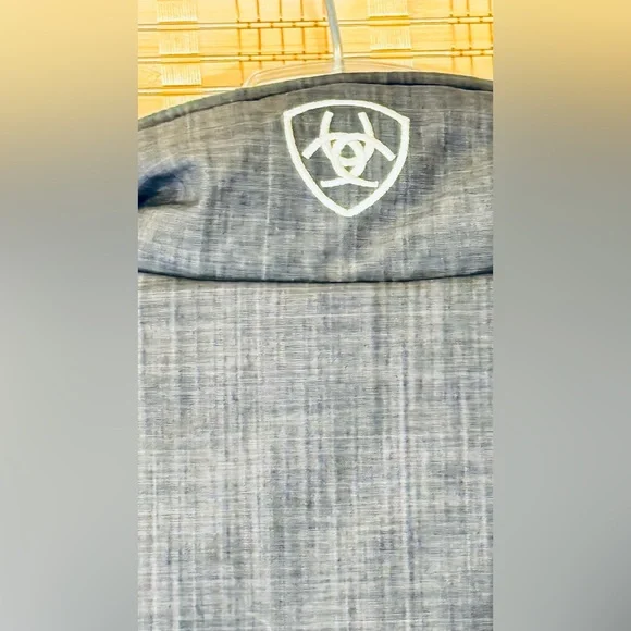 Ariat mens Phantom Crius Insulated Mens plus size quilted Vest oversized coat - Picture 10 of 14